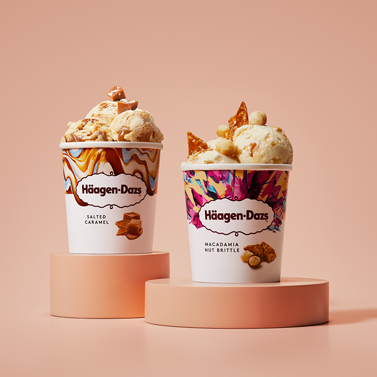 SC and  Mac Nut Brittle Pints 